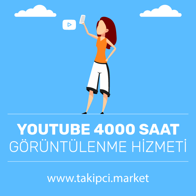 Youtube 4000 Saat Görüntülenme Hizmeti